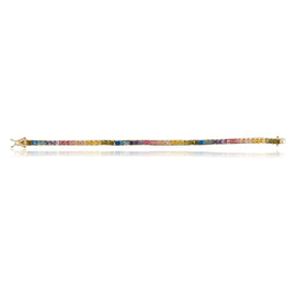 Multi-Colored Square Bracelet