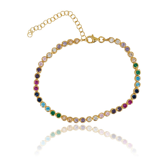 Round Multi-Colored Bracelet